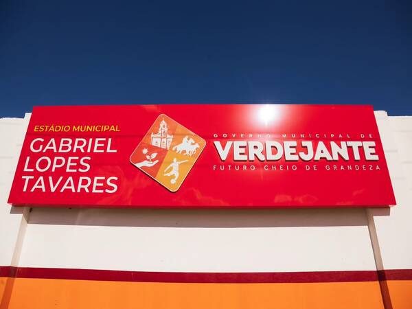 Inauguração do Estádio Municipal Gabriel Lopes Tavares!